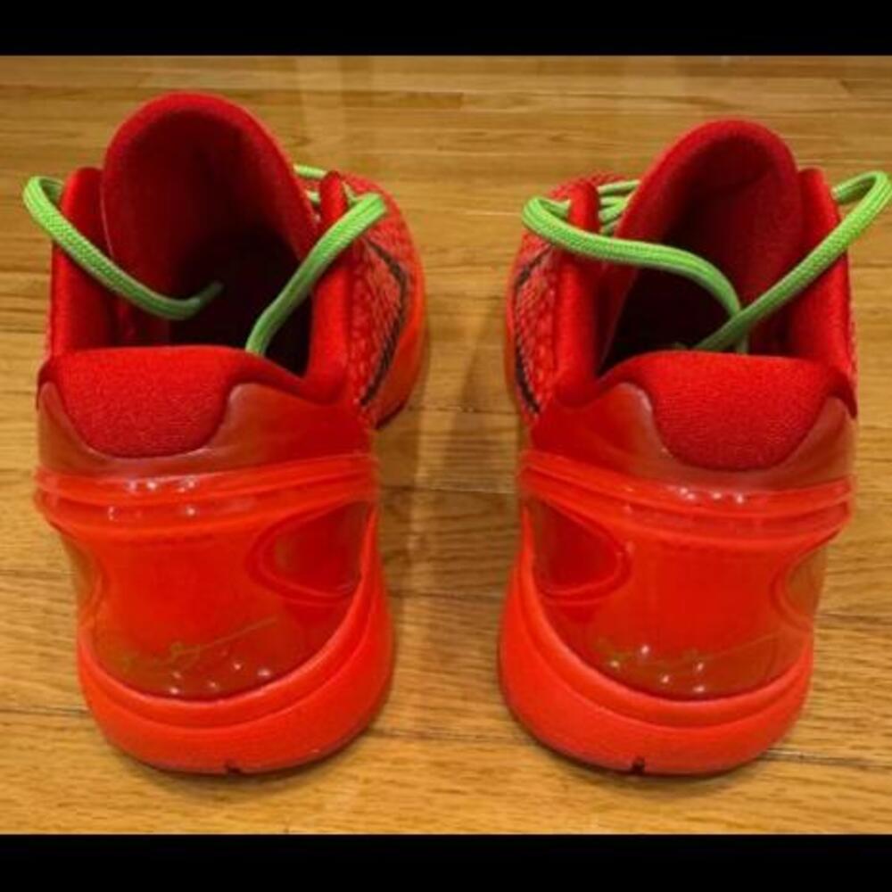 Nike Kobe 6 Protro Low Reverse Grinch FV4921-600 Size 13 - Picture 4 of 4